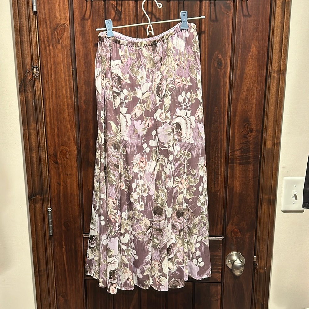 Christopher & Banks Floral Skirt